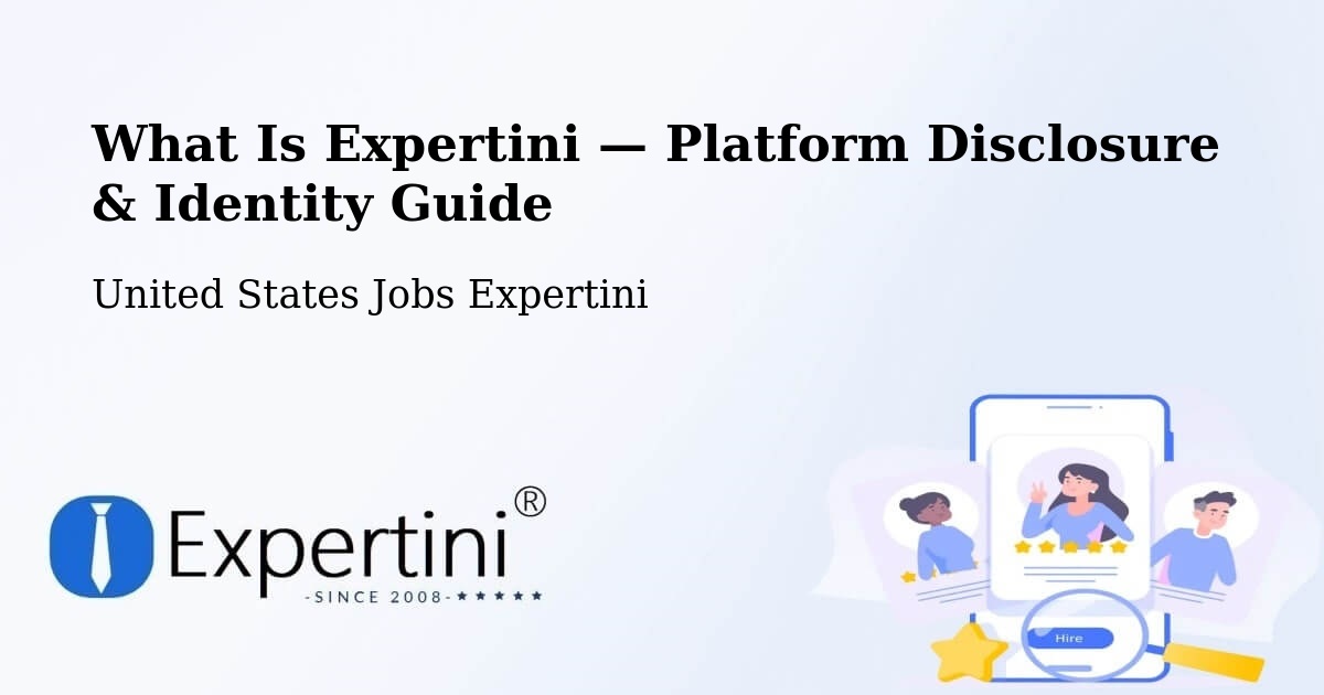 What Is Expertini — Platform Disclosure & Identity Guide – Barnstable